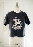 Load image into Gallery viewer, Feral Babe Society® - Wild Ride - Heavyweight Boxy Tee Charcoal