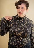 Load image into Gallery viewer, Hawk Moth - turtleneck top - Bamboo Rib Knit