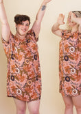 Load image into Gallery viewer, Fruit Queen in Blush - Big Tee T-shirt Dress