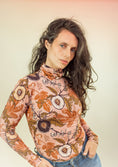 Load image into Gallery viewer, Fruit Queen in Blush - turtleneck top - Bamboo Rib Knit