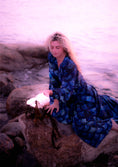 Load image into Gallery viewer, Morrigan Wrap Dress - Midnight Lacquer