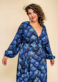 Load image into Gallery viewer, Morrigan Wrap Dress - Midnight Lacquer