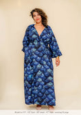 Load image into Gallery viewer, Morrigan Wrap Dress - Midnight Lacquer