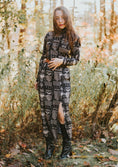 Load image into Gallery viewer, Pencil Midi Skirt - Rabbit Moon
