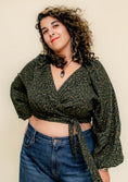 Load image into Gallery viewer, Coyote Wrap Top - in Sea Kelp