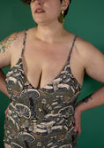 Load image into Gallery viewer, Marylin swimsuit - Fungeyes Basque Green - Perfect for Pear Shapes