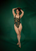 Load image into Gallery viewer, OMG Becky High-Cut Thong Swimsuit - Tapestry