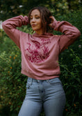 Load image into Gallery viewer, Feral Babe Society® - Vintage Venom - Hoodie in Desert Rose