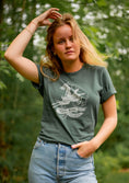 Load image into Gallery viewer, Feral Babe Society® - Wild Ride - Sage - Unisex t-shirt