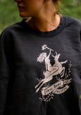 Load image into Gallery viewer, Feral Babe Society® - Wild Ride - Heavyweight Sweatshirt Charcoal