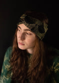 Load image into Gallery viewer, Belka Turban - Organic - Black Metallic Gold