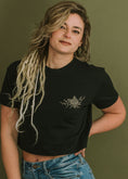 Load image into Gallery viewer, Feral Babe Society® - Vintaged Cropped Tee