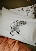 Load image into Gallery viewer, Ghost Banjo - Hand Printed Pillow Case Pair - 200tc