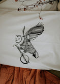 Load image into Gallery viewer, Ghost Banjo - Hand Printed Pillow Case Pair - 200tc