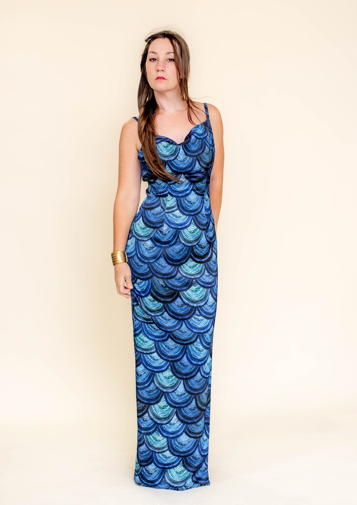 Pre-Order - The Delphine Dress - Midnight Lacquer