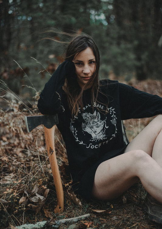 Feral Babe Society® - Vintaged Long Sleeve Shirt Unisex