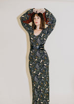 The Flounce Dress in Meadow - Made To Order