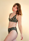 Meadow - Recycled high-waisted bikini bottom