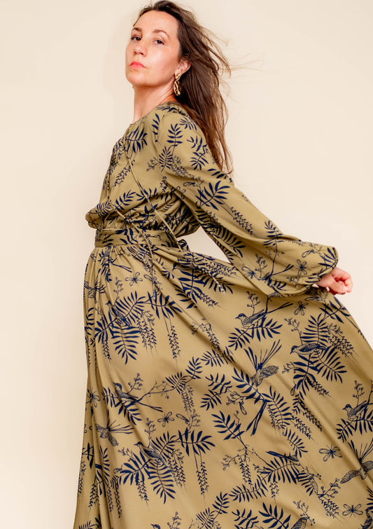 Coming Soon - Dark Nightingale - Satin Gown