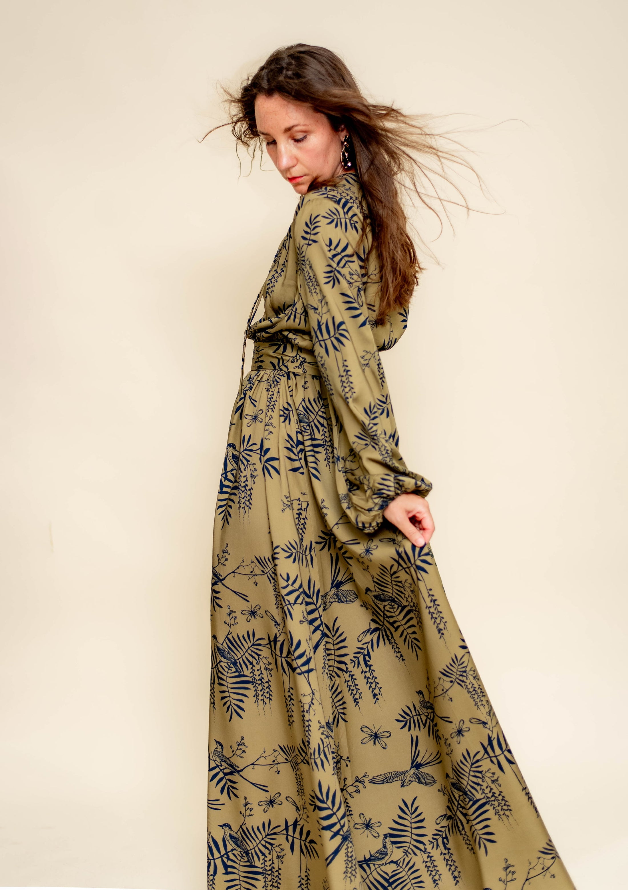 Coming Soon - Dark Nightingale - Satin Gown