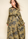 Load image into Gallery viewer, Coming Soon - Solenne Gown in Dark Nightingale - Tencel Satin
