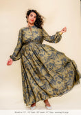 Load image into Gallery viewer, Solenne Gown in Dark Nightingale - Tencel Satin
