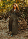 Load image into Gallery viewer, Morrigan Wrap Dress - Sea Kelp
