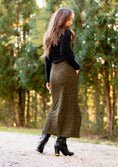 Load image into Gallery viewer, Pencil Midi Skirt - Sea Kelp - Bamboo Jersey
