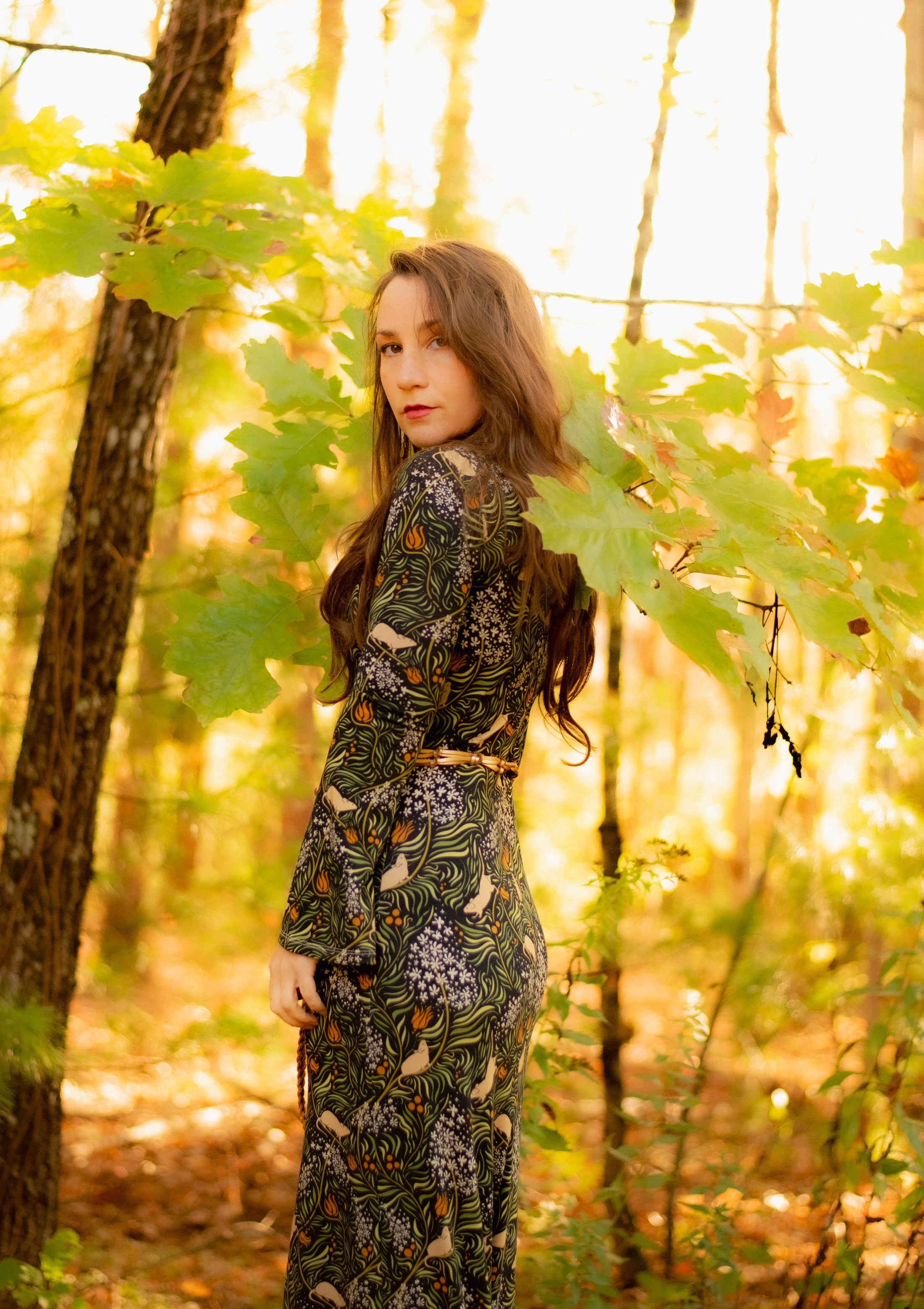 Shoshana Maxi in Meadow - Bamboo Jersey - LIMITED RUN