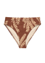 Sundara - Acorn and Creme Recycled high-waisted bikini bottom