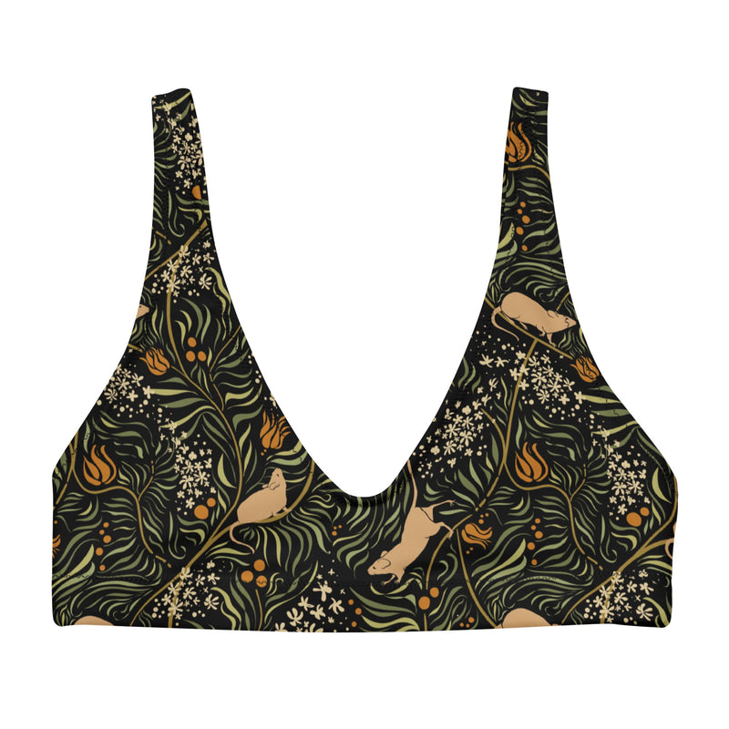 Meadow - Recycled padded bikini top