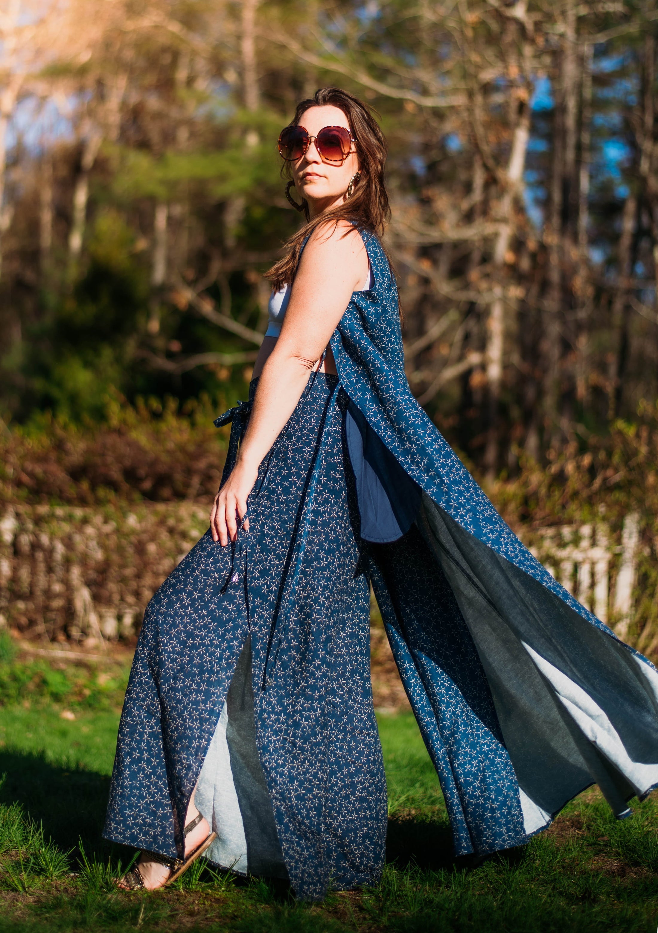 Rowan Wrap Pant - Byzantine