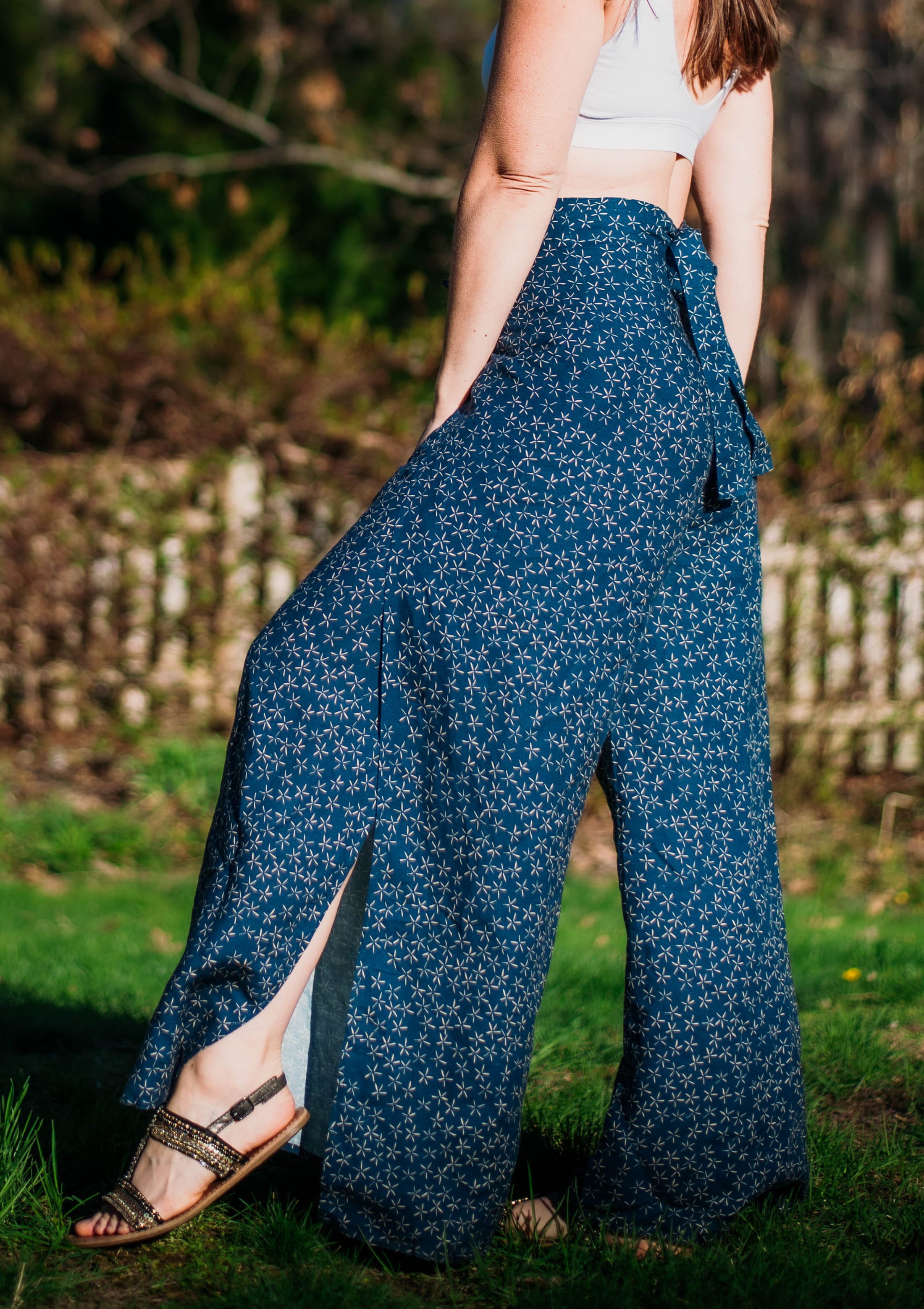 Rowan Wrap Pant - Byzantine
