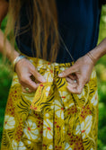 Load image into Gallery viewer, Rowan wrap pant - Flame Flower
