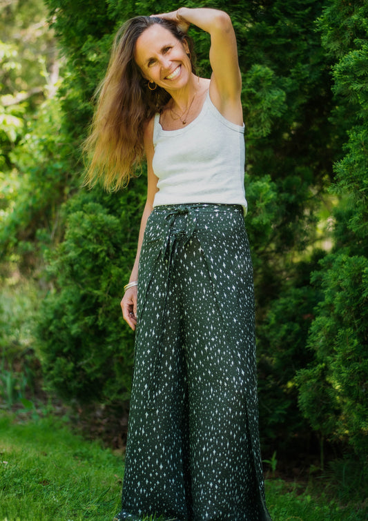 Rowan wrap pant - Fox Fire