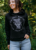 Load image into Gallery viewer, Feral Babe Society®  - Hoodie in Vintaged Black
