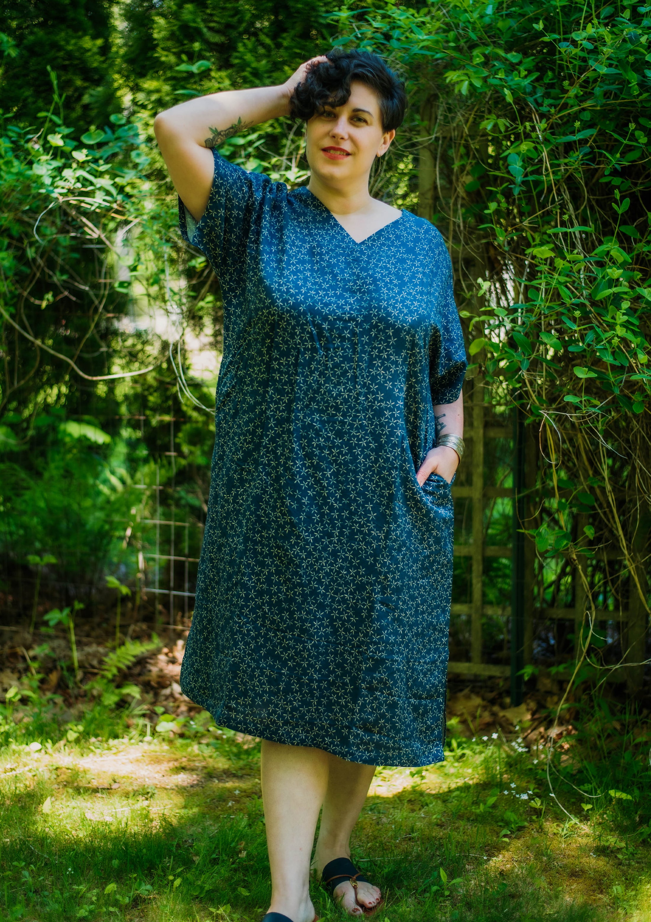 Francine in Boca Dress - Byzantine