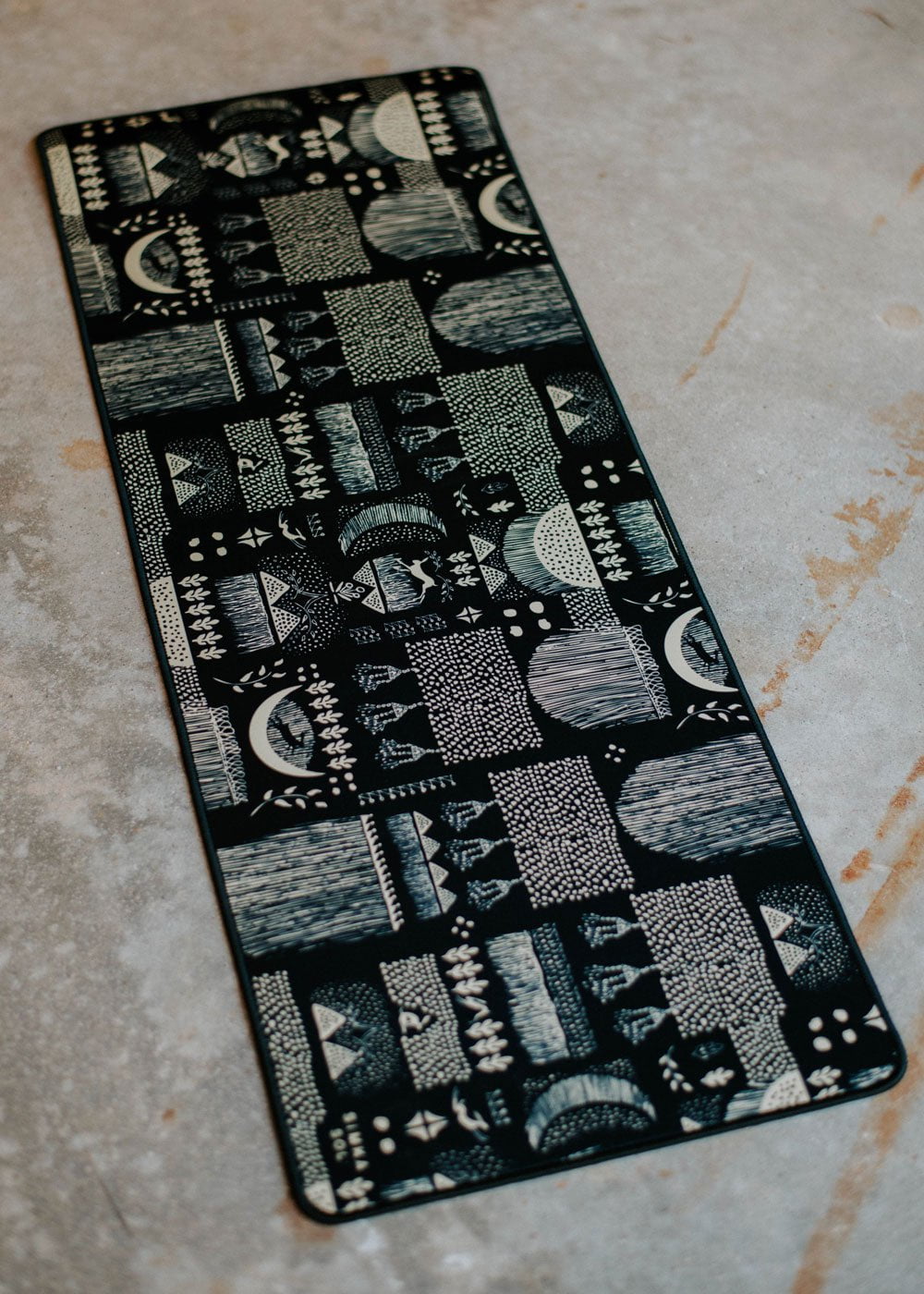 Rabbit Moon - Non Slip Desk Mat