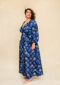 Load image into Gallery viewer, Morrigan Wrap Dress - Midnight Lacquer
