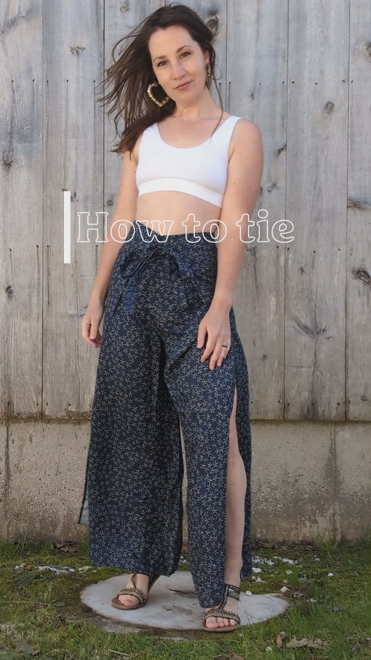 Rowan Wrap Pant - Byzantine