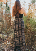 Load image into Gallery viewer, Pencil Midi Skirt - Rabbit Moon - Bamboo Jersey
