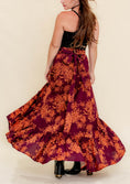 Load image into Gallery viewer, Coyote wrap skirt - in Molten Bloom
