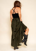 Load image into Gallery viewer, Pre-Order - Coyote wrap skirt - in Sea Kelp
