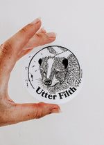Utter Filth- 3" Vinyl Sticker