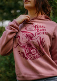 Load image into Gallery viewer, Feral Babe Society® - Vintage Venom - Hoodie in Desert Rose
