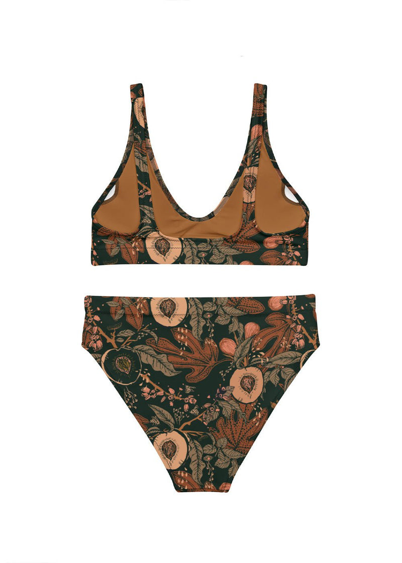 Fruit Queen - Recycled padded bikini top – Simka Sol