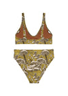 Fungeyes - Ochre - Recycled bikini top