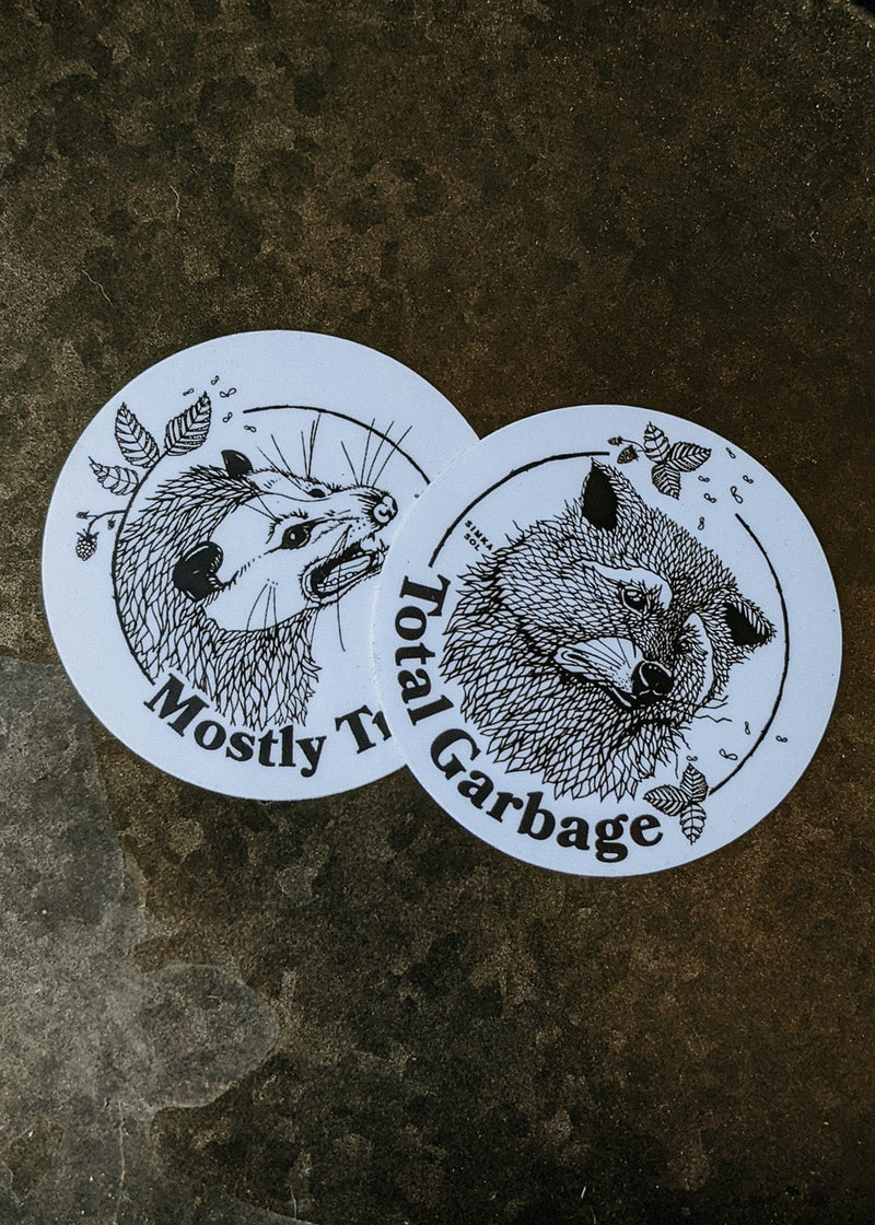 Trash and Garbage Sticker Pack