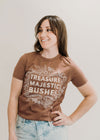 Majestic Bushes - Relaxed Womens t-shirt - Chestnut - 5% to Center for Reproductive Rights.