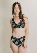Oracle - Recycled high-waisted bikini bottom